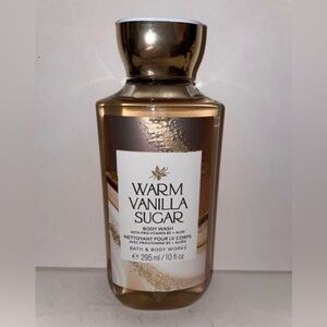 Bath & Body Works Warm Vanilla Sugar Body Wash Shower Gel 10oz New